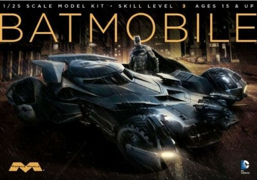Moebius Models 964 1/25 Batman vs Superman Dawn of Justice: Batmobile