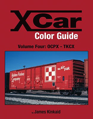 Morning Sun Books 1588 All Scale X Car Color Guide -- Volume 4: OCPX-TKCX