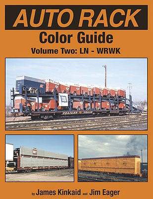 Morning Sun Books 1666 All Scale Auto Rack Color Guide -- Volume 2: LN - WRWK