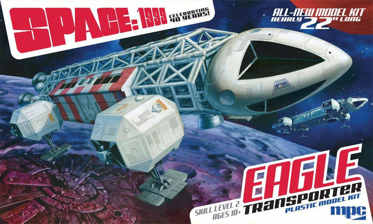 MPC Models 825 1/48 Space 1999: Eagle Transporter (22" Long)