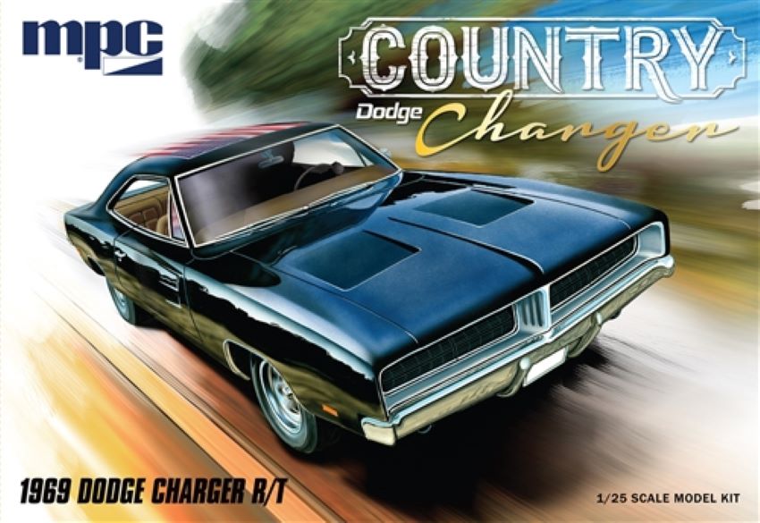 MPC Models 878 1/25 1969 Dodge Country Charger R/T Car