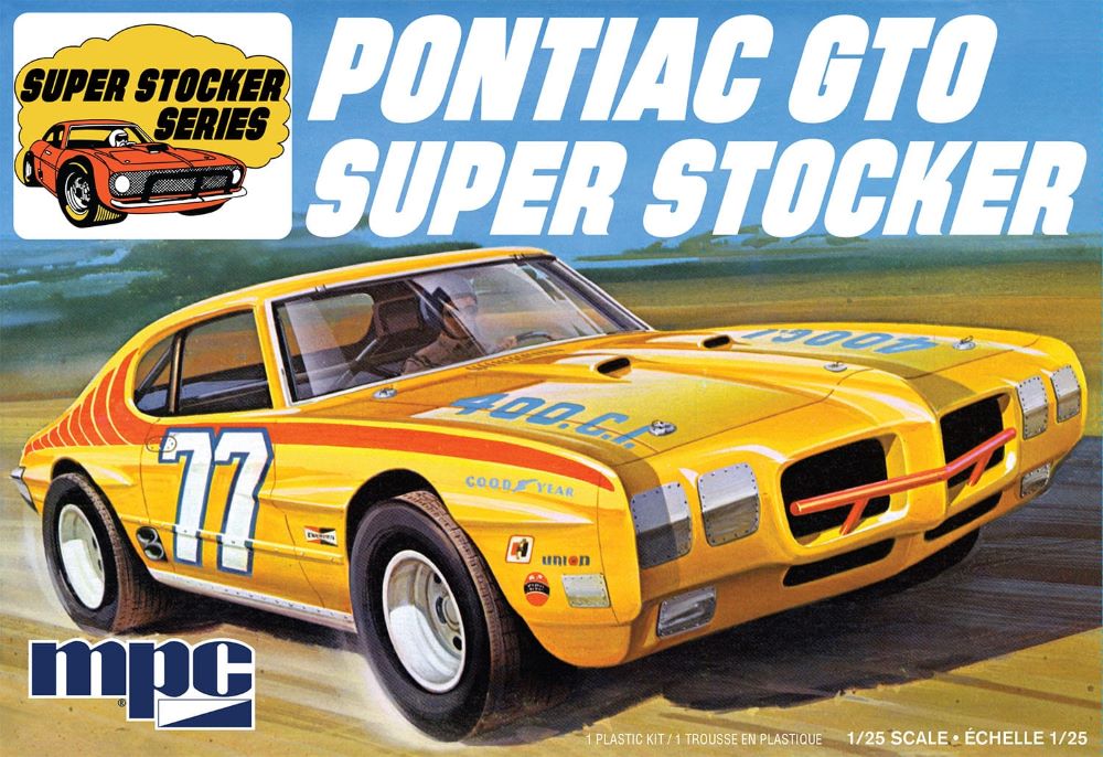 MPC Models 939 1/25 1970 Pontiac GTO Super Stocker Race Car