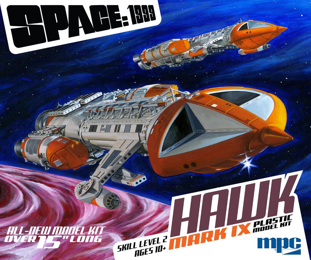 MPC Models 947 1/48 Space 1999: Hawk Mark IV Spacecraft