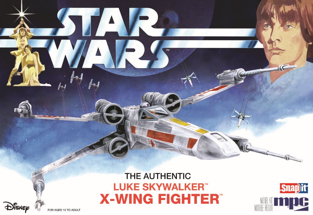 MPC Models 948 1/63 Star Wars A New Hope: X-Wing Fighter (Snap)
