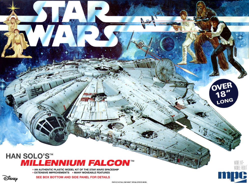 MPC Models 953 1/72 Star Wars A New Hope: Han Solo's Millennium Falcon 