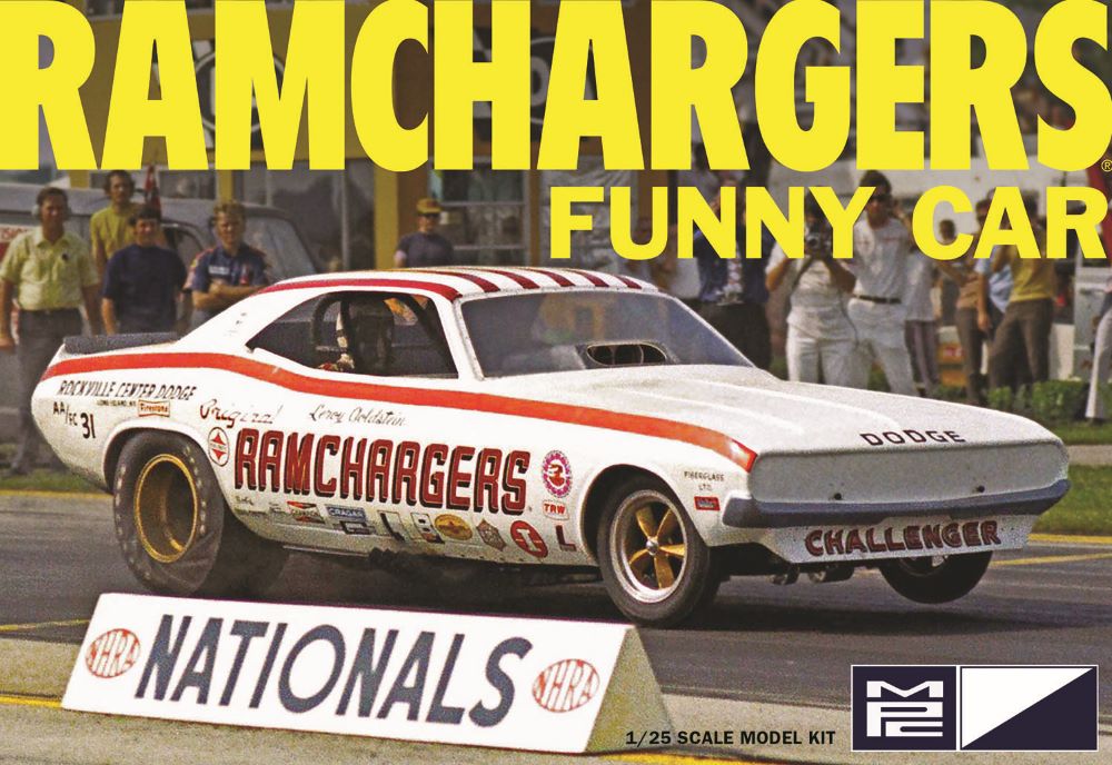 MPC Models 964 1/25 Ramchargers Dodge Challenger Funny Car