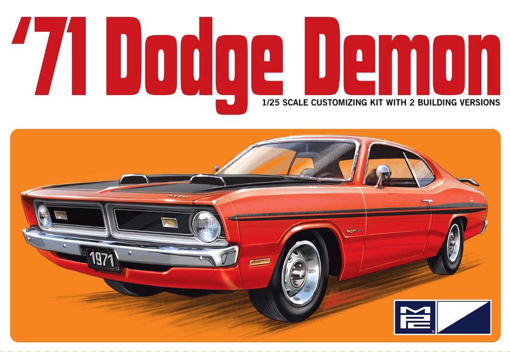 MPC Models 997 1/25 1971 Dodge Demon Car