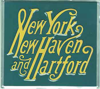 Microscale 10007 All Scale Embossed Die-Cut Metal Sign -- New Haven