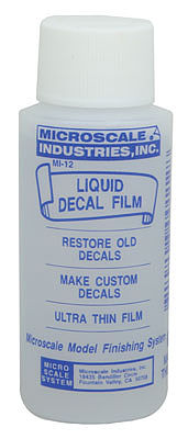 Microscale 117 All Scale Micro Liquid Decal Film -- 1oz 29.6mL