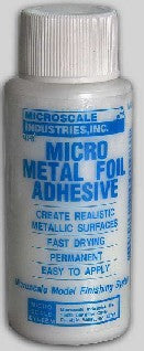 Microscale Industries 8 Micro Metal Foil Adhesive 1oz Bottle (12/Bx)