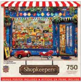 Masterpieces Puzzles 32257 Shopkeepers: The Toy Shoppe Puzzle (750pc)