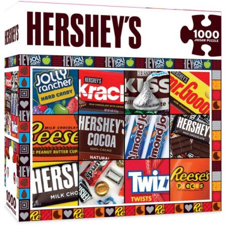 Masterpieces Puzzles 71617 Hershey: Hershey’s Moments Candy Collage Puzzle (1000pc)