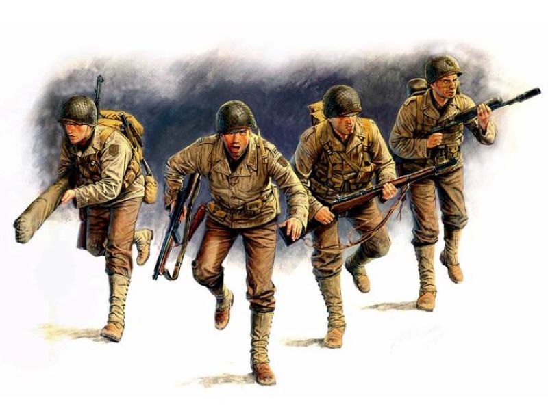 Master Box Models 3520 1/35 US Rangers D-Day (4)