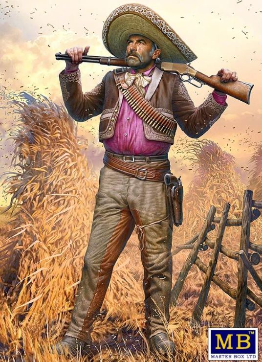 Master Box Models 35205 1/35 Outlaw Gunslinger: Pedro Melgoza Bounty Hunter