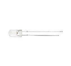 Miniatronics 1250005 All Scale Standard Light Emiting Diodes (LEDs) 5mm Diameter -- White pkg(5)