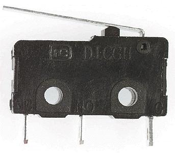 Miniatronics 3401008 All Scale Switches -- Micro - Flat Leaf SPDT 3AMP 120V