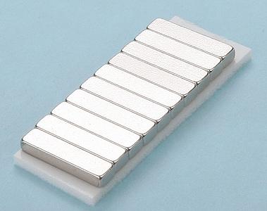 Miniatronics 37N5810 All Scale Magnets pkg(10) -- Small Bar Style