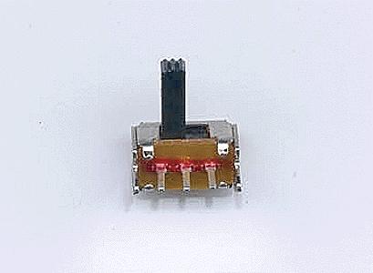 Miniatronics 3805004 All Scale Micro Miniature Slide Switch -- SPDT pkg(4) - Good For N & HO