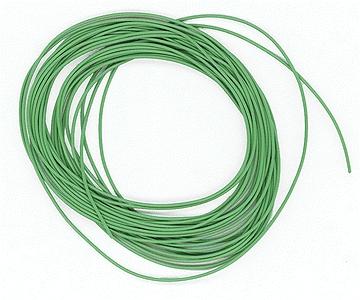 Miniatronics 48G3001 All Scale 30 Gauge Ultra Flexible Stranded Single Conductor Wire - 10' 3m -- Green