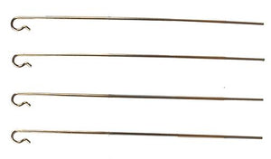 Miniatronics 5500104 All Scale Electrical Track Pick-Up (Phosphor Bronze) -- 2 Sets, 4 Pieces Total