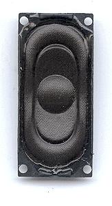 Miniatronics 6011601 All Scale Digital Command Control Speakers -- Rectangular 16 x 35mm, 8 Ohm, 1 Watt