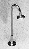 Miniatronics 7247201 HO Scale Lampposts -- Parking Field Light (Brass, without globe) 2-1/4" 5.6cm