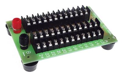 Miniatronics PDB2 All Scale 24-Position Prewired Power Distribution Block -- Rated at 15 Amps