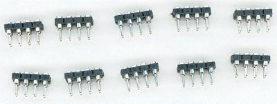 NCE Corporation 211 All Scale Plug-Pack -- NMRA 8-Pin Plugs pkg(10)