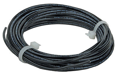 NCE Corporation 284 All Scale DCC Main Bus 14AWG Wire -- Black 25' 7.6m