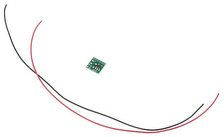 Ngineering NLD8040A All Scale Ultra-Miniature FRED (End-of-Train/EOT) Simulator Circuit Board -- 2mA Draw For Use w/Sound DCC Decoders & RC Applications - Input: 3.3-18V DC