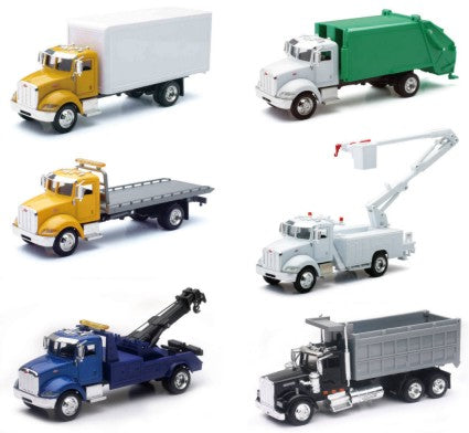 New Ray 15533 1/43 Utility Truck Assortment (12 Total)