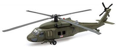 New Ray 25563 1/60 UH60 Black Hawk Helicopter (Die Cast)