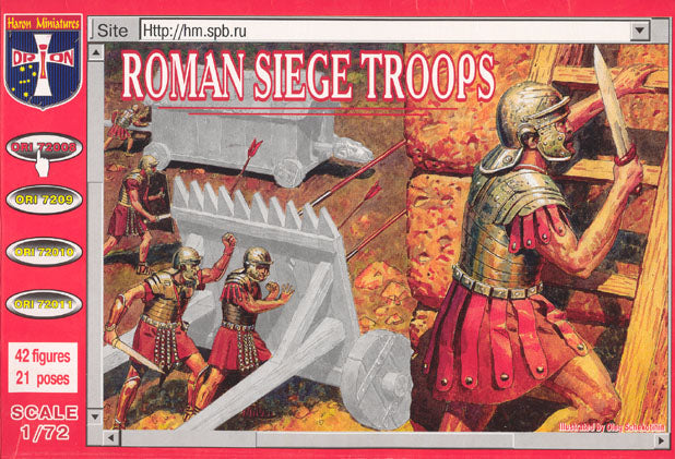 Orion Figures 72008 1/72 Roman Siege Troops (42)