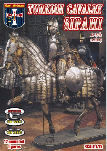 Orion Figures 72020 1/72 Turkish Sipahi Cavalry XVI-XVII Century (12 Mtd)