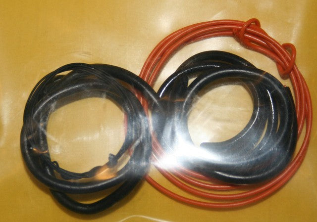 Parts By Parks 1011 1/24-1/25 Detail Set 2: Radiator Hose, Orange Heater Hose, Black Battery Cable