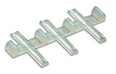 Peco SL311 N Scale Universal Rail Joiners -- Code 55/80 Nylong Insulated pkg(12)