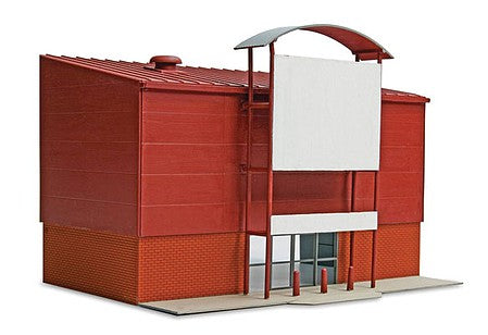 Peco SSM311 HO Scale Department/Out-of-Town Store Facade/Front Entrance - Wills -- Fits Concrete Industrial/Retail Building Made Using #552-SSM300