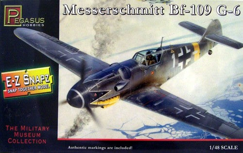 Pegasus Hobbies 8413 1/48 Bf109G6 Fighter (Snap)