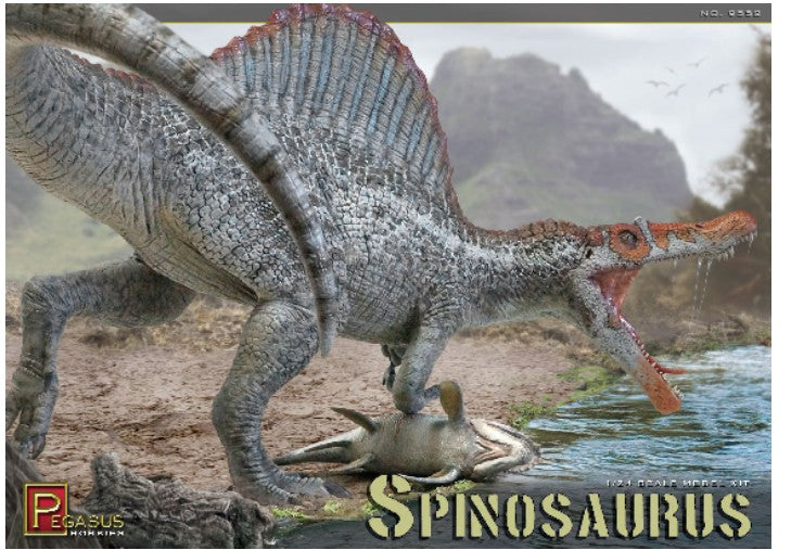 Pegasus Hobbies 9552 1/24 Spinosaurus Dinosaur