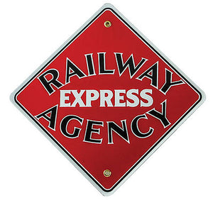 Phil Derrig Designs 104 All Scale Railroad Sign -- Railway Express Agency