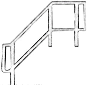 Pikestuff 1114 HO Staircase Handrails (2)