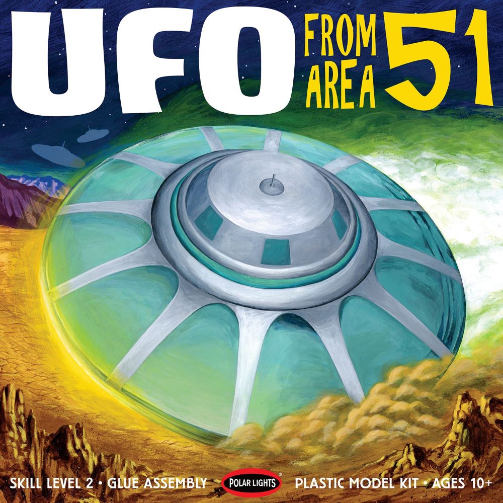 Polar Lights 982 1/48 Area 51 UFO