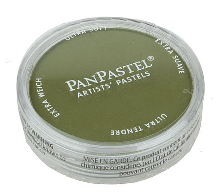 Panpastel 22201 All Scale Panpastel Color Powder -- Hansa Yellow Extra Dark