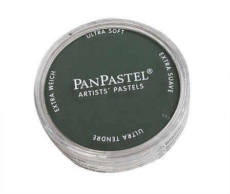 Panpastel 26401 All Scale Panpastel Color Powder -- Permanent Green Extra Dark