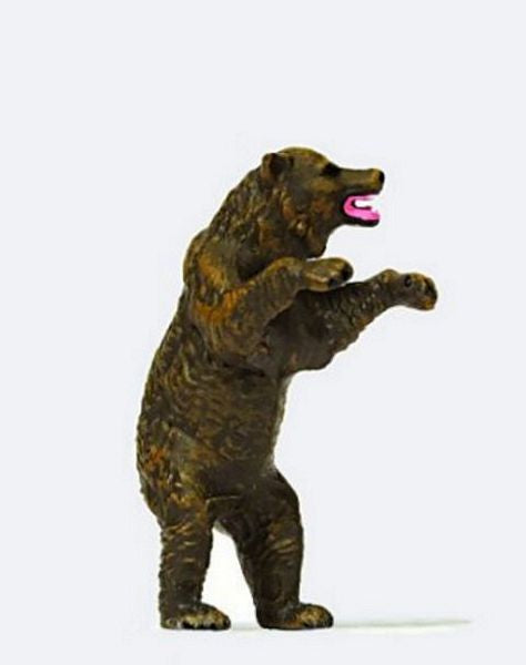 Preiser 29526 HO Scale Animal -- Brown Bear