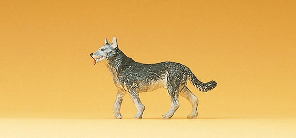Preiser 47062 44221 Scale Domestic Animal Figures, 1/24 - 1/25 Scale -- Shepherd Dog