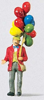 Preiser 29000 HO Man Selling Balloons