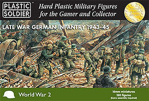 Plastic Soldier Co 1503 15mm Late WWII German Infantry 1943-45 (130)