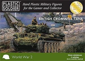 Plastic Soldier Co 1526 15mm WWII British Cromwell Tank (5)