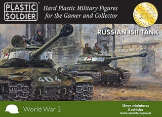 Plastic Soldier Co 1530 15mm WWII Russian IS2 Tank (5)